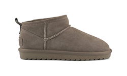 SHORT WINTER BOOT SUEDE TAUPE